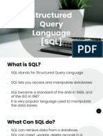 MS Access SQL Commands