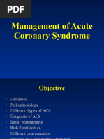 Management of Acute Coronary Syndrome