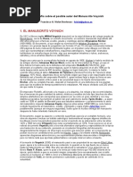 Francisco A. Violat Bordonau - Criptografía Sobre El Posible Autor Del Manuscrito Voynich