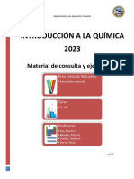 Introducción A La Química 2023: Material de Consulta y Ejercitación