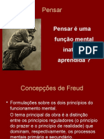 Pensar: Pensar É Uma Função Mental Inata Ou Aprendida ?