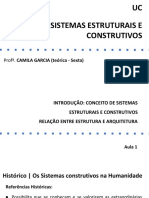 Aula 1 - Contexto Histórico Sistemas Estruturais e Arquitetura