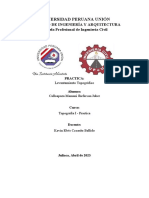 Caratula y Proceso de Topografia