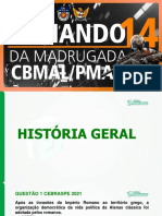 Comando Da Madrugada 14 História Questões