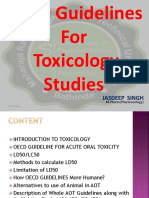 Oecdguidelinesfortoxicologystudies by Abhishek