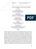 CJMS Article Issue 1, No 1, pp83-121 May 17, 2022 (David Alexander, Donnie Boodlal, Mohammad Soroush, Ejae John, Deborah Ramnath)