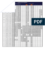 Tablas de Pesos y Dimensiones de Tuberias