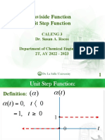 Heaviside Unit Step Functionns