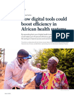 How Digital Tools Could Boost Efficiency in African Health Systems