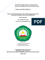 Makalah Kelompok 5: Disusun Oleh: AHSANUL HAQ, 22203011019 HARTINI, 22203011028 M. ABD. AZIZ, 22203011030