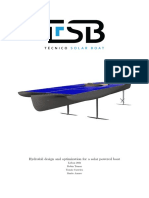 TSB Hydrofoil Analysis and Optimization