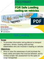 GUIDE FOR Safe Loading and Unloading On Vehicles: Main Contractor Name - LTI# - Date of Incident