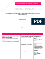 Planejamento Educação Financeira 2ºANO