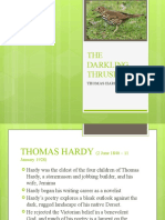 THE Darkling Thrush: Thomas Hardy