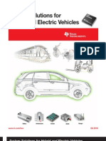 System Solutions For Hybrid and Electric Vehicles