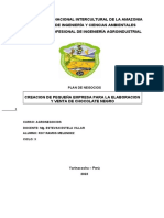 Universidad Nacional Intercultural de La Amazonia Facultad de Ingeniería Y Ciencias Ambientales Carrera Profesional de Ingeniería Agroindustrial