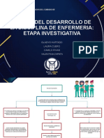 Etapas Del Desarrollo de La Disciplina de Enfermeria Etapa Investigativa