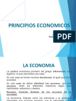 Principios Economicos: Por: Francisco Jaramillo Tomado Del Libro de Mankiw