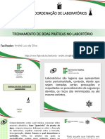 Treinamento de Boas Práticas No Laboratório