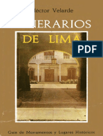 (Velarde) Itinerarios de Lima - El Rimac