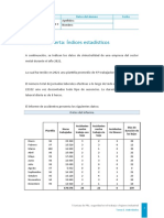 Actividad Abierta: Índices Estadísticos: Técnicas de PRL: Seguridad en El Trabajo e Higiene Industrial