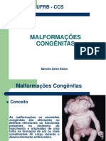 Malformações Congênitas