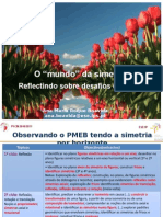 O Mundo Da Simetria - Reflectindo Sobre Desafios Do PMEB