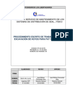 Servicio: Servicio de Mantenimiento de Los: Sistemas de Distribución de Seal., Item 2