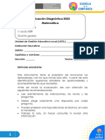 Matemática 5° Grado Primaria