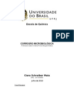 Corrosão Microbiologica