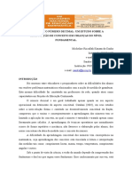 A Medida e o Número Decimal - Um Estudo Sobre A Elaboração de Conceito em Crianças Do Nível Fundamental.