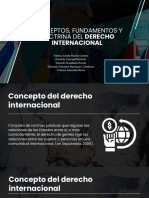 Conceptos, Fundamentos Y Doctrina Del Derecho: Internacional