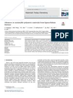 Advances in Sustainable Polymeric Materials From Lignocellulosic Biomass