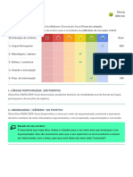 Laudo: 1. Língua Portuguesa: 200 Pontos