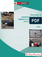 Guía para La Implementación de La Vigilancia Epidemiológica Con Posterioridad A Desastres