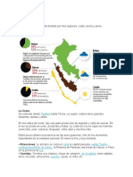 El Territorio Peruano Está Dividido Por Tres Regiones