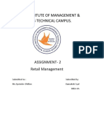 Retail Management - 211121