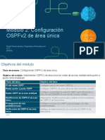 Módulo 2: Configuración Ospfv2 de Área Única: Redes Empresariales, Seguridad Y Automatización V7.0 (Ensa)