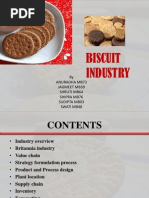 Biscuit Industry: by Anuradha Mb73 Jagmeet Mb39 Shruti Mb64 Shipra Mb76 Sudipta Mb03 Swati Mb48