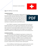 Position Paper Switzerland Illicit Traffic in Human Heritage