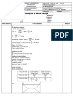 Analysis & Beam Design: Preliminary Sizing