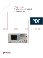 Conducted Radiated Emissions Measurements An