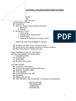 7 Cholinergic Agonists