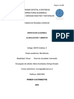 Orientación Académica: Primer Cuatrimestre