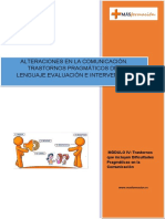 Alteraciones en La Comunicación. Trastornos Pragmáticos Del Lenguaje - Evaluación E Intervención