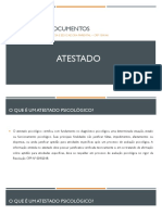 Modelos de Documentos - Atestado