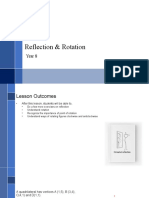 Maths - Year 8 (Reflection and Rotation)