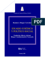 R.J. DUQUE CORREDOR. IDEARIO JUR. POL. Isbn 9798886802580 - Port.