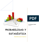 Probabilidad Y Estadística: Matemáticas para Maestros