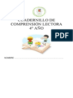 Cuadernillo de Comprensión Lectora 4° AÑO: NOMBRE: .